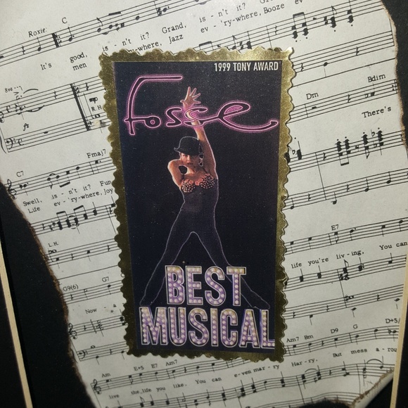 Fosse "NowADays" Tony Award Winner Picture Box 11x9 - Picture 2 of 7